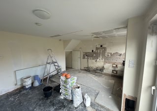 Property Refurbishment - During - Kempsey Close